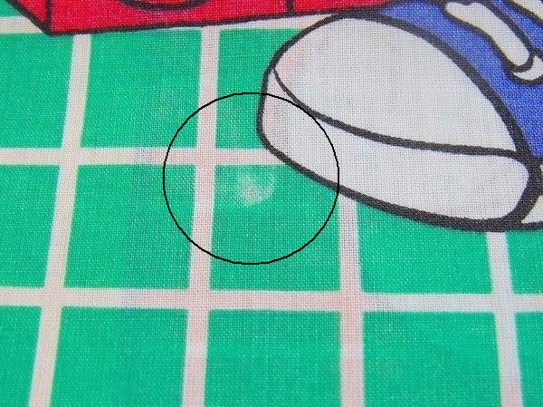 【ミッキーマウス】ディズニー・クール柄・ヴィンテージ・ユーズドシーツ(1/2) USA