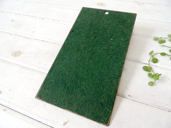 【HILCO】カレンダー付き・メタル製・アンティーク・クリップボード・アドバタイジング・企業物