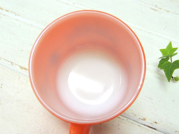 フェデラル SIX FLAG& コーヒー タイム・オレンジ・ヴィンテージ・マグカップ 食器 カフェ