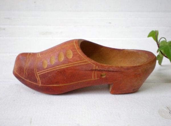 オランダ　40’s・アンティーク・木製くつ/木靴
