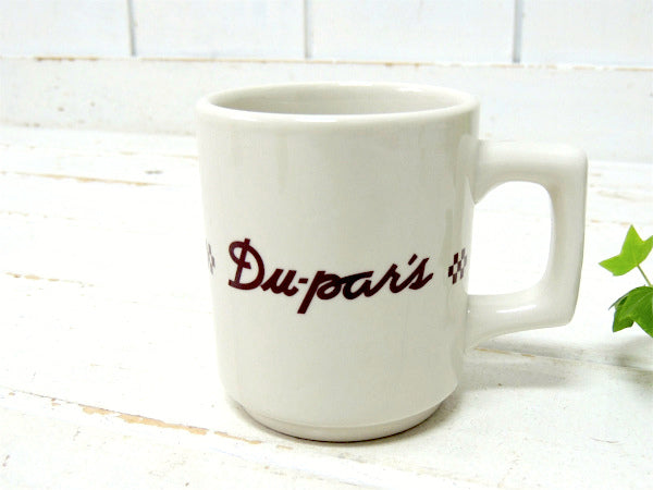 Du par's カリフォルニア ロサンゼルス レストラン 陶器製 マグカップ ダイナーマグ 食器