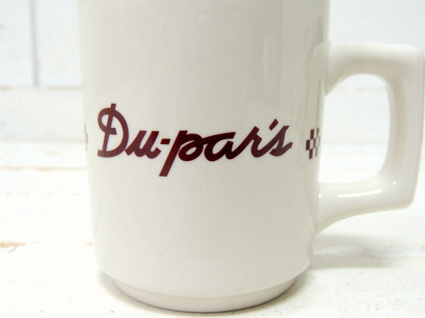 Du par's カリフォルニア ロサンゼルス レストラン 陶器製 マグカップ ダイナーマグ 食器