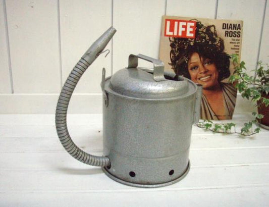 USA・ヴィンテージ・ブリキ製・オイルジョッキ・オイル差し