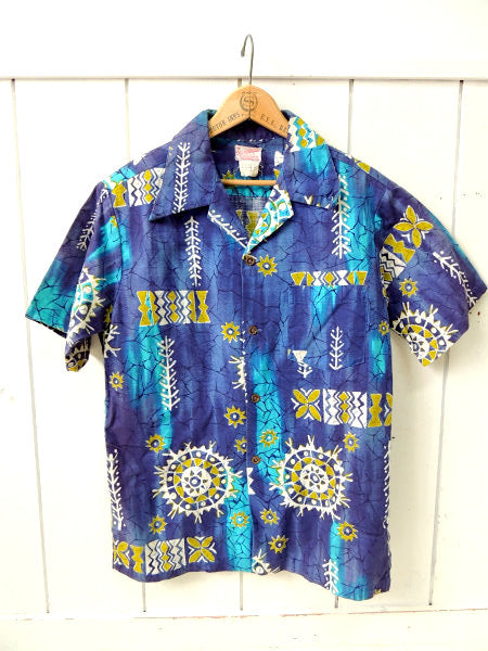 Lei-O-Hawaii SPORTSWEAR ヴィンテージ アロハシャツ ハワイアンシャツ 古着 アメカジ