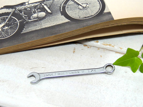 【CRAFTSMAN】ヴィンテージ・コンビネーションレンチ・クラフトマン・工業系