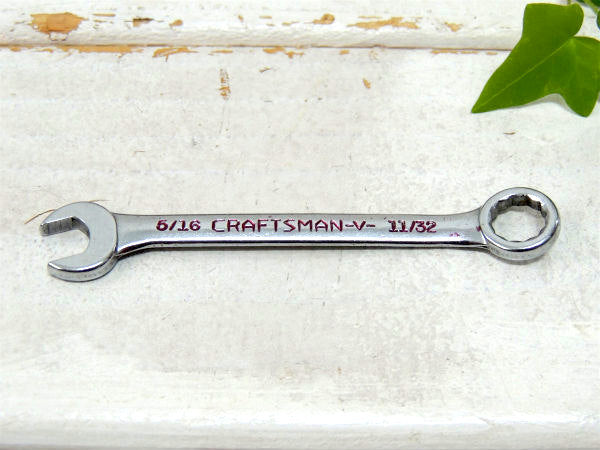 【クラフトマン5/16】ヴィンテージ・コンビネーションレンチ・工業系・スパナ