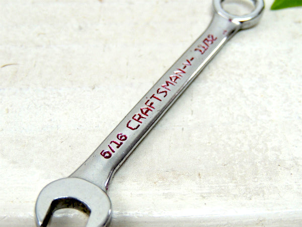 【クラフトマン5/16】ヴィンテージ・コンビネーションレンチ・工業系・スパナ