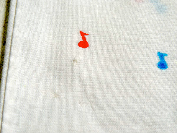 【ディズニーの仲間】ミッキー&3匹のこぶた・オーケストラ柄・ヴィンテージ・ピロケース/枕カバーUSA