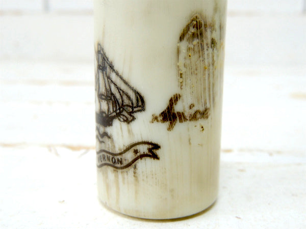 BARBER オールドスパイス SHULTON  1930~1940 ミルクガラス 理髪店 アンティーク 瓶 メンズ TALCUM 髭剃り USA