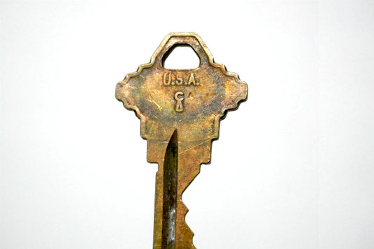 USA カーティス curtis 鍵・OLD・ヴィンテージ・key・キー・真鍮製・キーホルダー