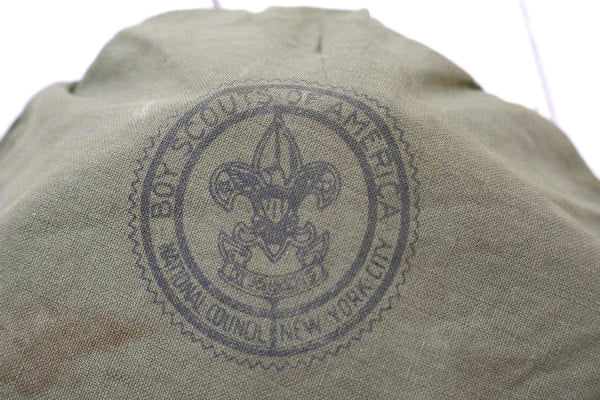 ボーイスカウト NY アルミ製 50's ヴィンテージ メスキット クッカー 専用ケース付き USA