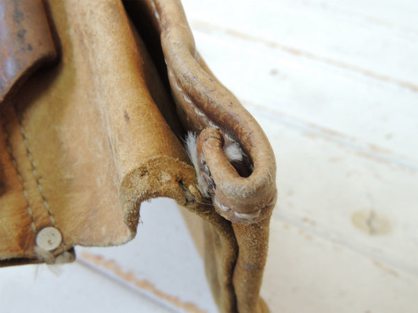 マグワイア ニコラス カウハイド レザー・2ポケット・ツールポーチ・DIY・工具エプロン・腰袋 US