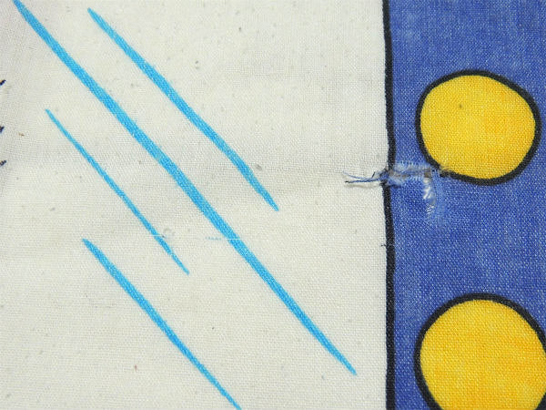 【ミニーマウス】ディズニー・ヴィンテージ・ユーズドシーツ(フラットタイプ)USA