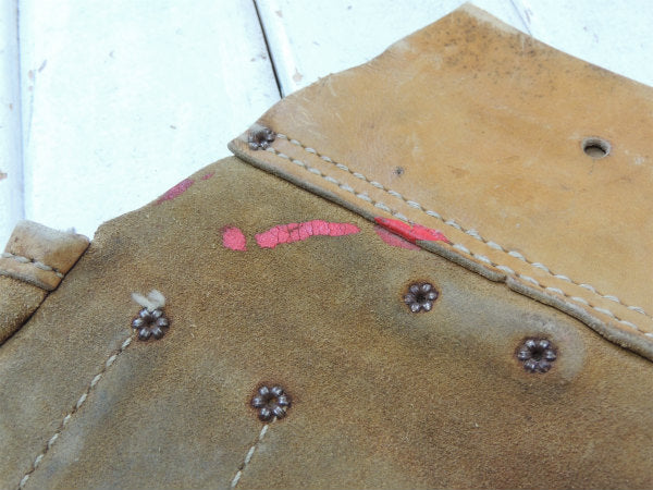 マグワイア ニコラス カウハイド レザー・2ポケット・ツールポーチ・DIY・工具エプロン・腰袋 US