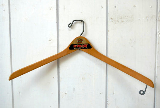 McGREGOR マックレガー 西ドイツ 60's ヴィンテージ 木製 ハンガー スーツハンガー