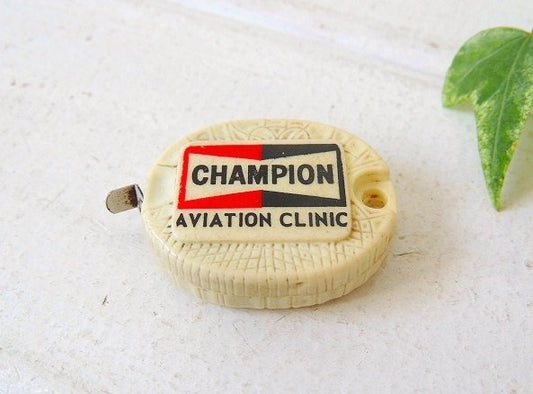 【CHAMPION】チャンピオンプラグ・ノベルティ・ヴィンテージ・メジャーテープ/巻尺/キーホルダー