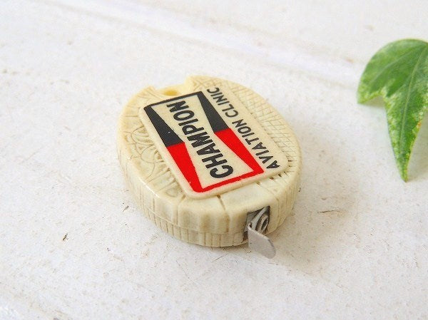 【CHAMPION】チャンピオンプラグ・ノベルティ・ヴィンテージ・メジャーテープ/巻尺/キーホルダー