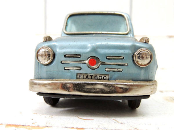 バンダイ製・FIAT600 フィアット600・ヴィンテージ・ブリキカー・ブリキ自動車・イタリア車