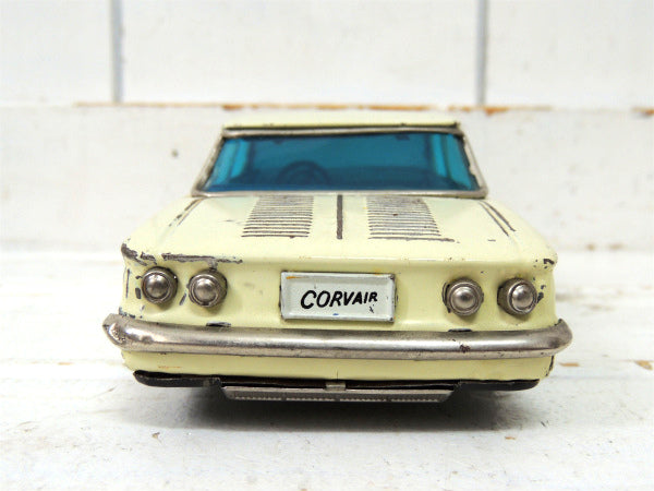 1961s バンダイ・シボレー・コルベア コルヴェア ビンテージ・ブリキカー・ブリキ自動車・アメ車・玩具 TOY