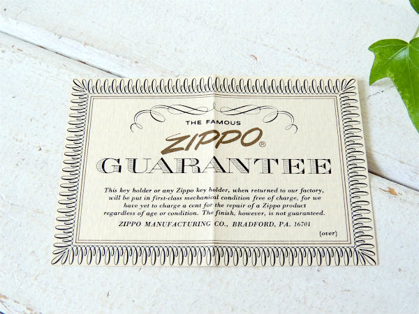 【ZIPPO】ジッポ・サンカチーナ・デッドストック箱付き・ヴィンテージ・キーホルダー USA