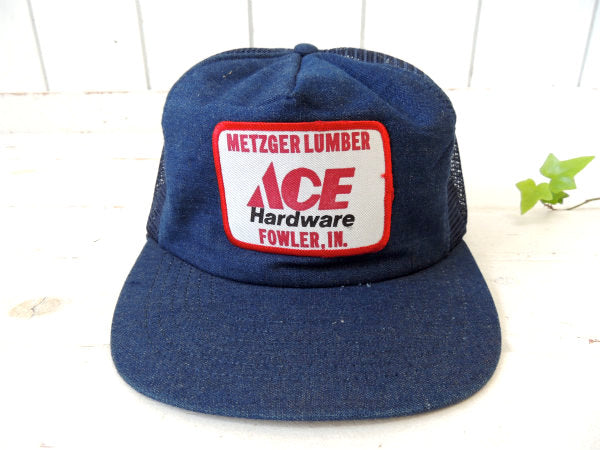 【ACE・Hardware】USA・デッドストック・ヴィンテージ・メッシュキャップ・帽子