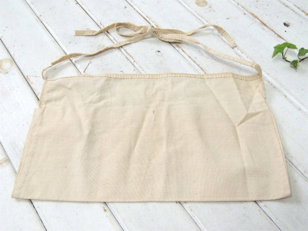 【LEECH LUMBER CO】キャンバス地・ポケット付き・ヴィンテージ・ワークエプロン USA