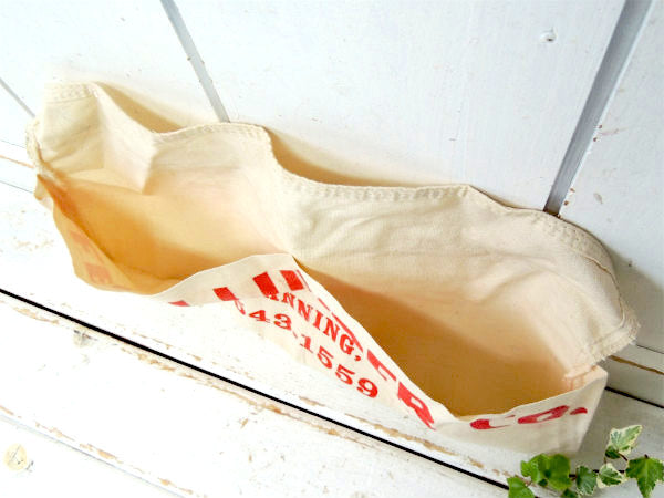 【LEECH LUMBER CO】キャンバス地・ポケット付き・ヴィンテージ・ワークエプロン USA