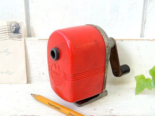 Apsco アプスコ MIDGET・レッド・赤・ヴィンテージ・ペンシルシャープナー・鉛筆削り・文房具