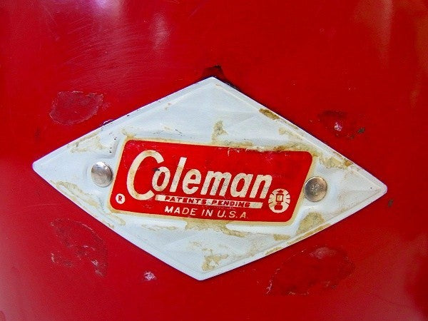 Coleman コールマン ダイアモンドロゴ ヴィンテージ ウォータージャグ　USA