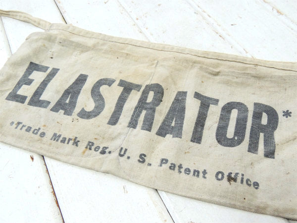 【CALIFORNIA×サンフランシスコ】ポケット付き・ヴィンテージ・ワークエプロン・ワークスタイル