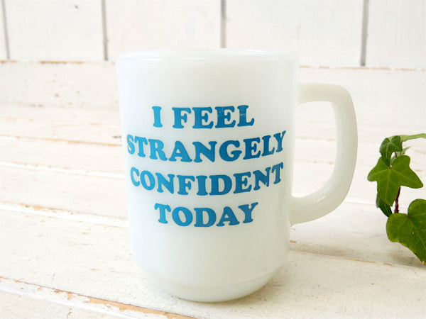 【Fire King】ファイヤーキング・スヌーピー&チャーリーブラウン・マグカップ/SNOOPY