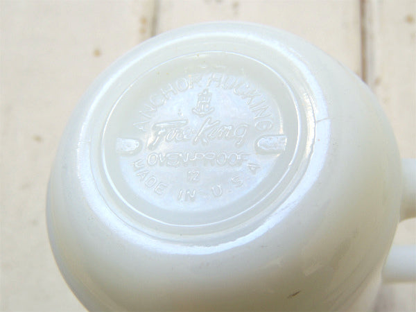 【Fire King】ファイヤーキング・スヌーピー&チャーリーブラウン・マグカップ/SNOOPY