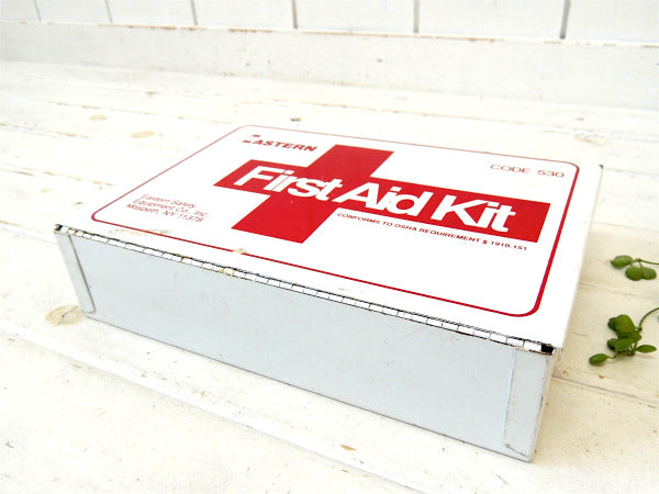 【EASTERN・FirstAidKit】ファーストエイド・キット・USA・救急箱・メタル製
