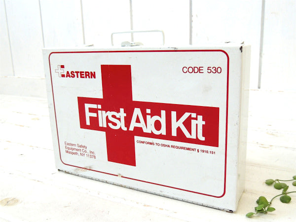 【EASTERN・FirstAidKit】ファーストエイド・キット・USA・救急箱・メタル製