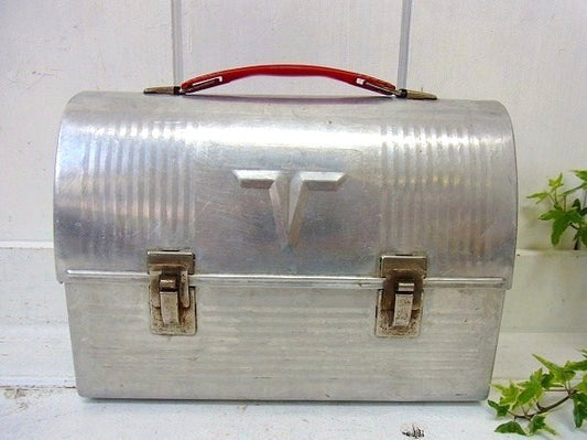 THERMOS サーモス・アルミ製・ヴィンテージ・ランチボックス アルミボックス　USA