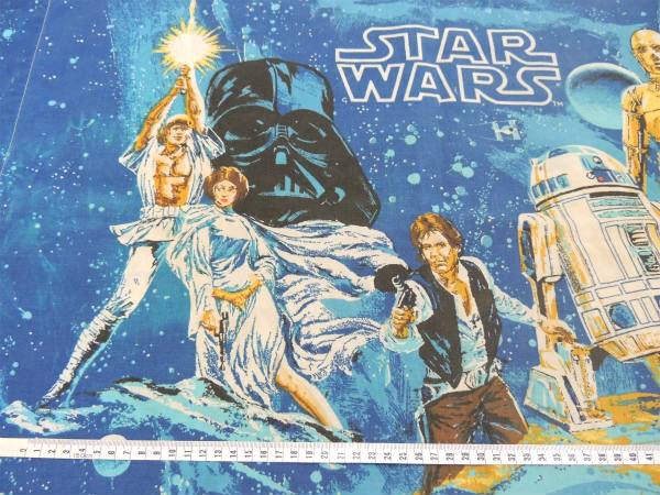 【スターウォーズ】STAR WARS・70'sヴィンテージ・USEDピロケース/枕カバー USA