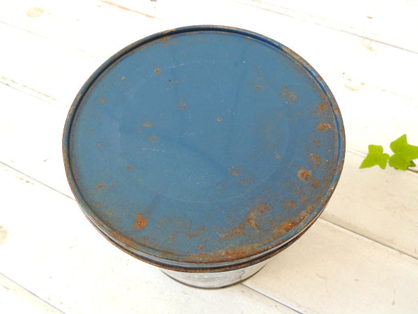 【SWIFT】SILVERLEAF・ハンドル付き・ヴィンテージ・ラード缶/ブリキ缶 USA