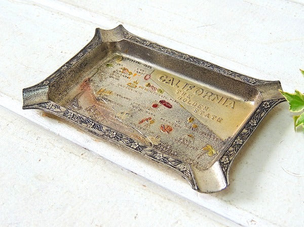 【CALIFORNIA】カリフォルニア・ヴィンテージ・灰皿・スーベニア・アシュトレイ