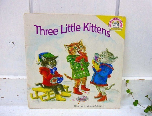【Three　Little　Kittens】1974年・ヴィンテージ絵本　USA