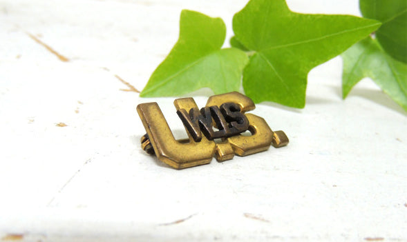 U.S. WIS ヴィンテージ・US ARMY・ブローチ・ミリタリー・アメリカ軍