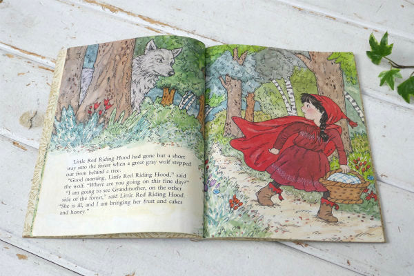 赤ずきんちゃん Little Red Riding Hood ヴィンテージ 絵本 ピクチャーブック
