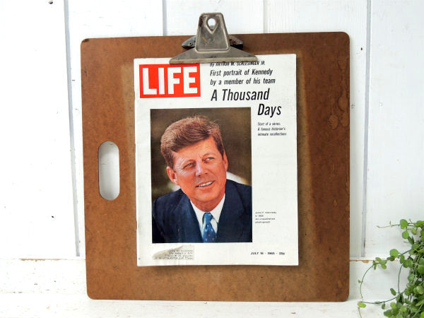 Buill・ロサンゼルス ビッグサイズ・持ち手付き・ヴィンテージ・クリップボード・バインダー