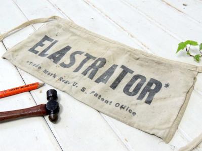 【CALIFORNIA×サンフランシスコ】ポケット付き・ヴィンテージ・ワークエプロン・ワークスタイル