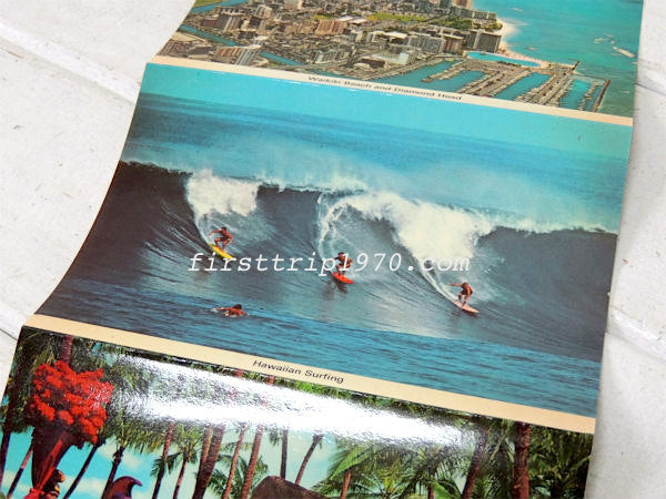HAWAII・ハワイ 14枚の写真・ヴィンテージ・ピクチャーホルダー・写真・印刷物・60~70s