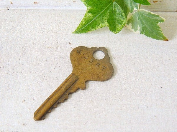 【 WEISER/SO.GATE】真鍮製・ゲート・鍵・ビンテージ・キー・USA・ナンバー