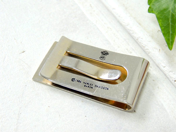 1984s・ハーレーダビッドソン ビンテージ・マネークリップ・アドバタイジング・USA・バイク