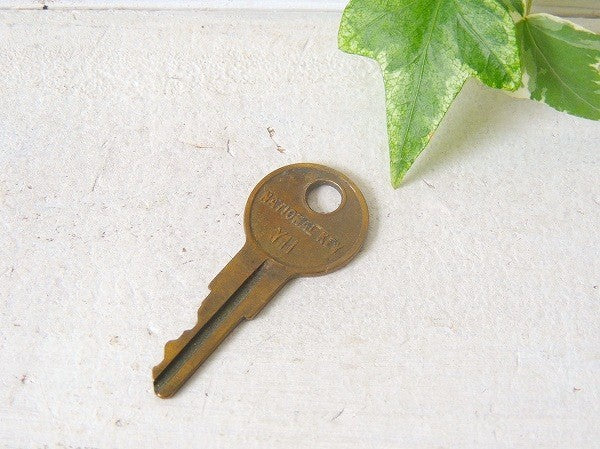 【NATIONAL KEY/Y11】ビンテージ・鍵・キー・USA・ナンバー入り