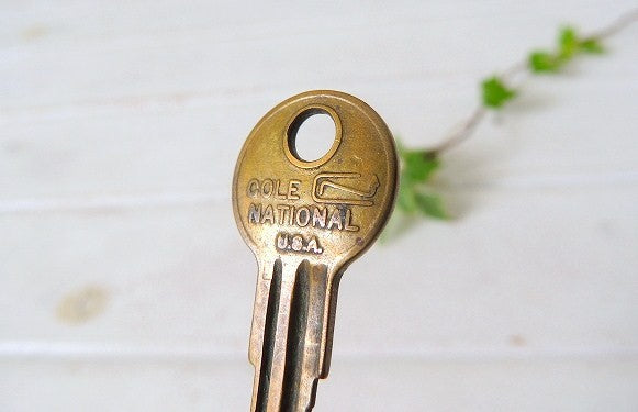 【NATIONAL KEY/Y11】ビンテージ・鍵・キー・USA・ナンバー入り