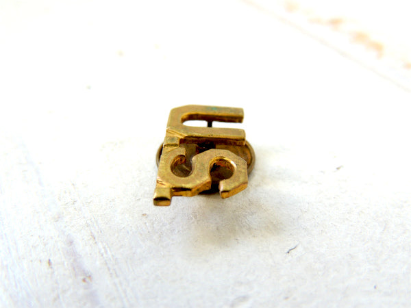 【U.S.・ミリタリー】ヴィンテージ・US ARMY・ピンバッジ・ピンズ・スクリュー式ネジ