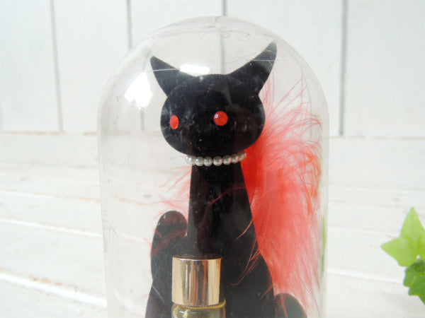 【MAXFACTOR・マックスファクター】アンティーク&ビンテージ・パフュームボトル・黒猫・香水瓶
